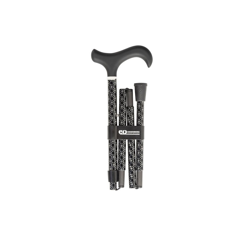 SAHAG Canne carb pli gris-no -100kg 84-94cm derby