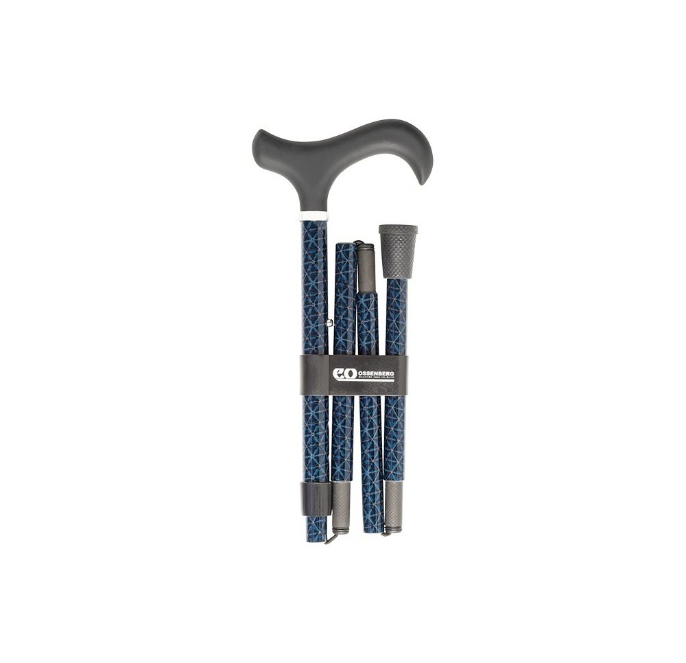 SAHAG Canne carb pli bleu-no -100kg 84-94cm derby SAHAG Canne carb pli bleu-no -100kg 84-94cm derby