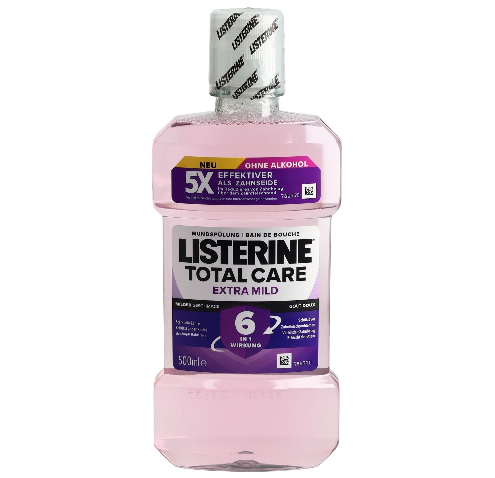 LISTERINE Total Care extra mild fl 500 ml