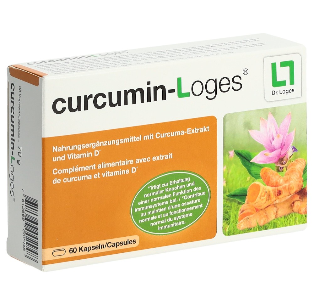 DR. LOGES curcumine caps 60 pce