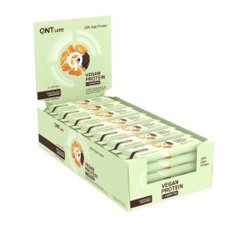 QNT LIIFE Prot Bar 25%+L-Ca Veg Cho Mand 28 x 40 g