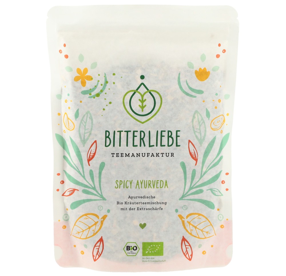 BITTERLIEBE Thé Spicy Ayurveda sach 100 g