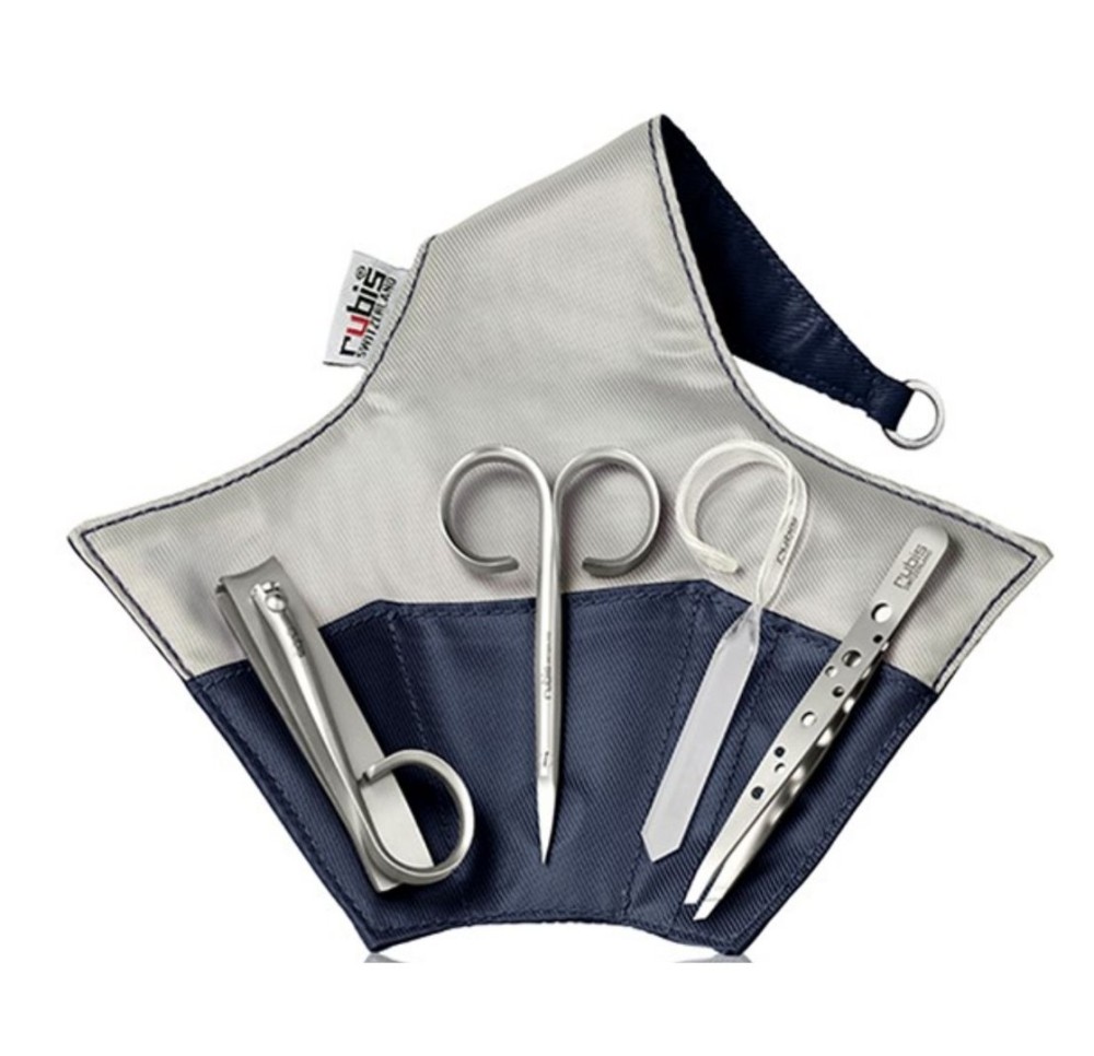 RUBIS set manucure minuit 4 pcs bleu