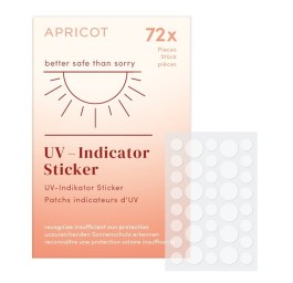 APRICOT UV Indic stickers Bet safe th sorry 72 pce