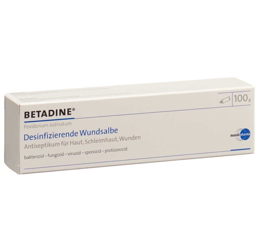 BETADINE onguent désinfectant tb 100 g BETADINE onguent désinfectant tb 100 g