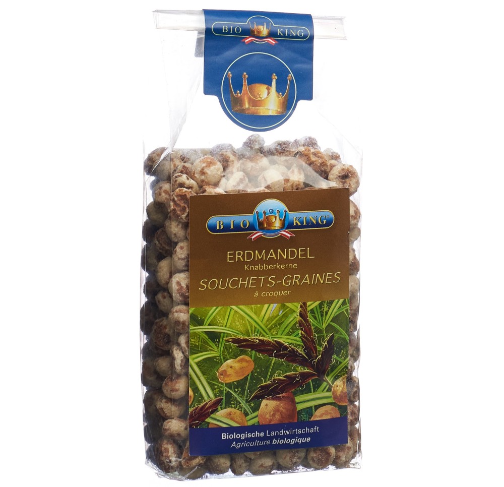 BIOKING souchets-graines à croquer bio sach 250 g BIOKING souchets-graines à croquer bio sach 250 g
