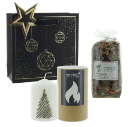 HERBORISTERIA sachet cadeau Golden Xmas Tea bougie