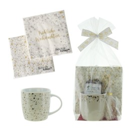 HERBORISTERIA set cadeau Xmas Sparkly tasse serv