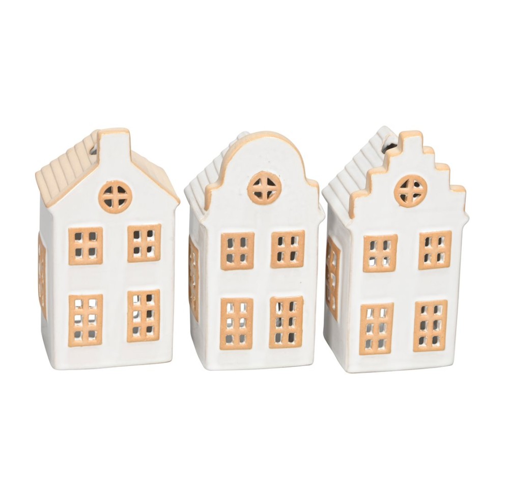 HERBORISTERIA photophore Houses white