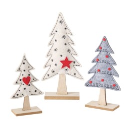 HERBORISTERIA set de déco sapins de Noël Joy 3pce