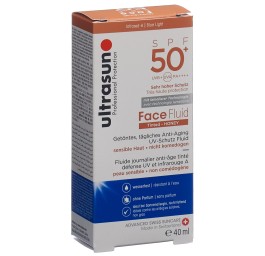 ULTRASUN Face Fluid SPF50+ Tinted HONEY 40 ml