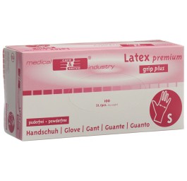 GRIBI Gants examen S latex s poudre n stér 100 pce