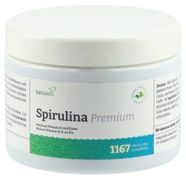 SANASIS Spirulina premium tabs bte 1167 pce