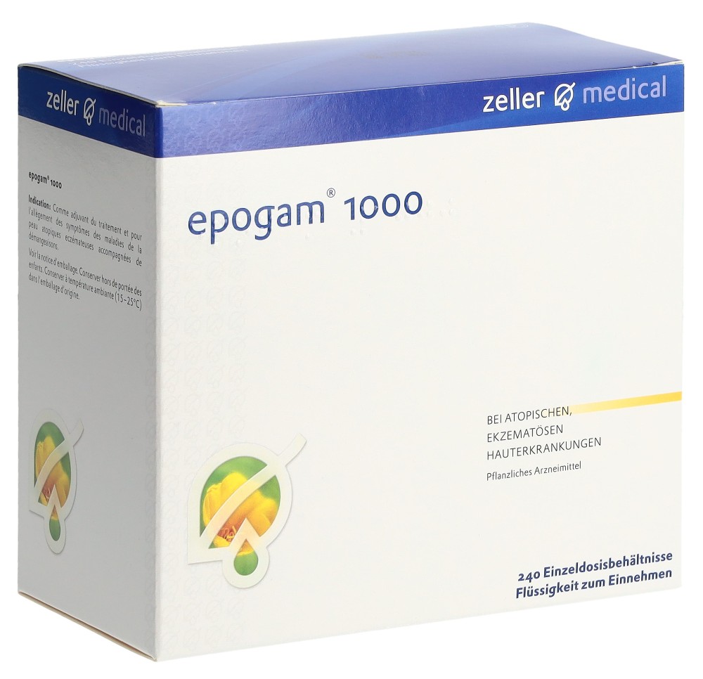 EPOGAM 1000 liquide orale unidos 240 pce