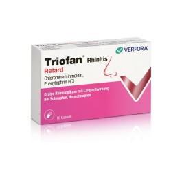 TRIOFAN rhinite retard caps 10 pce