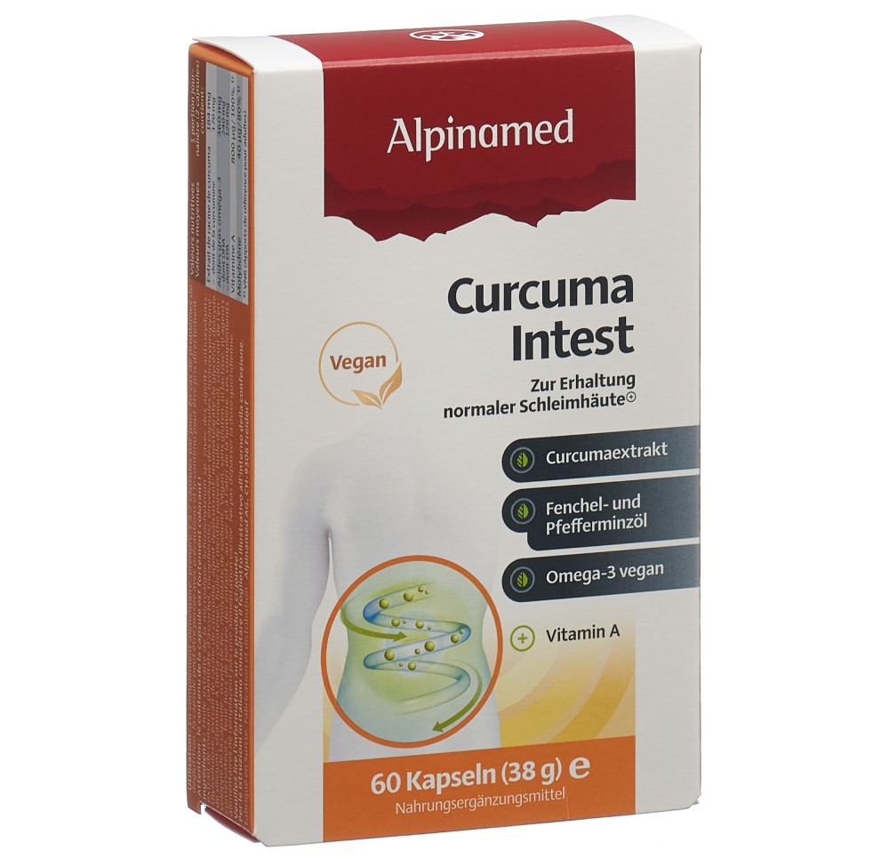 ALPINAMED Curcuma Intest caps 60 pce
