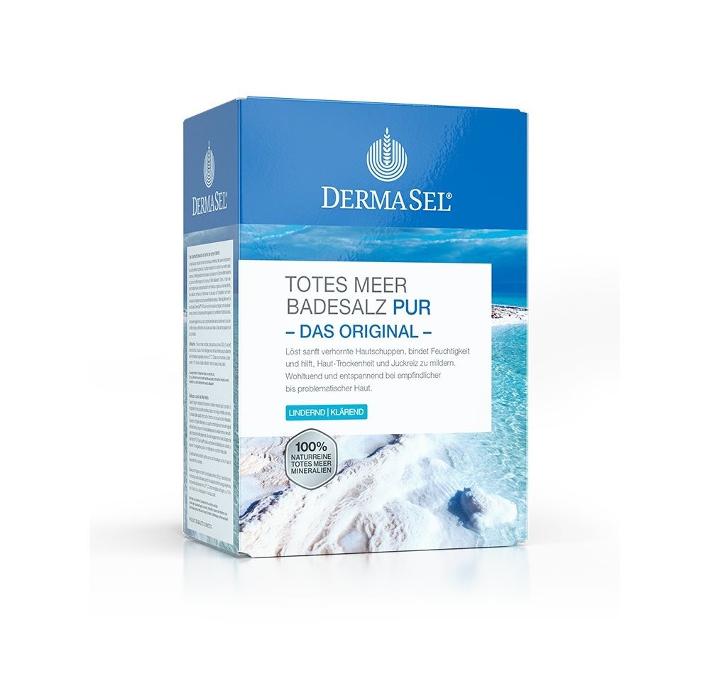 DERMASEL Badesalz PUR dfi carton 1.5 kg
