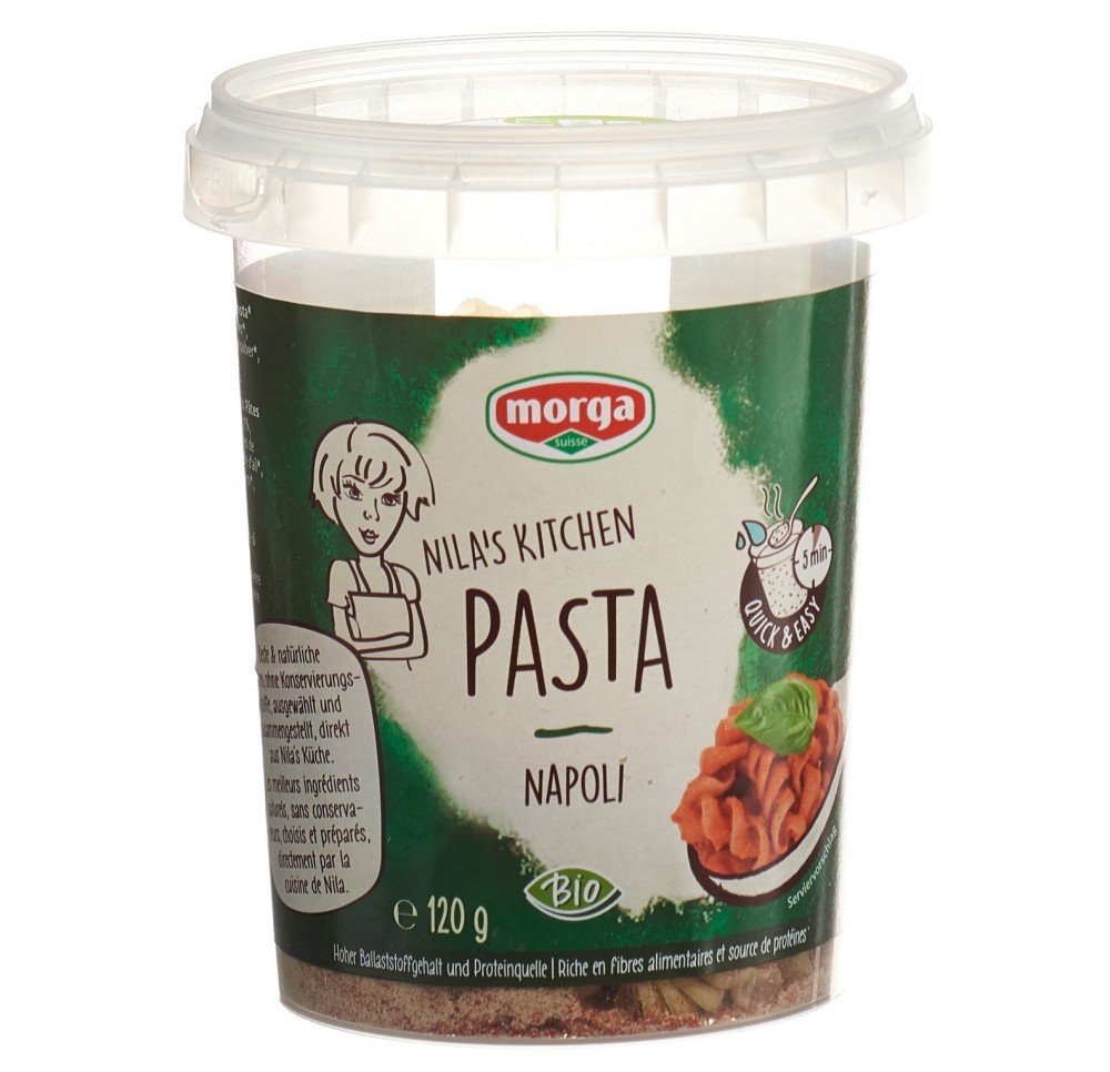 MORGA pâtes Napoli bio bte 120 g