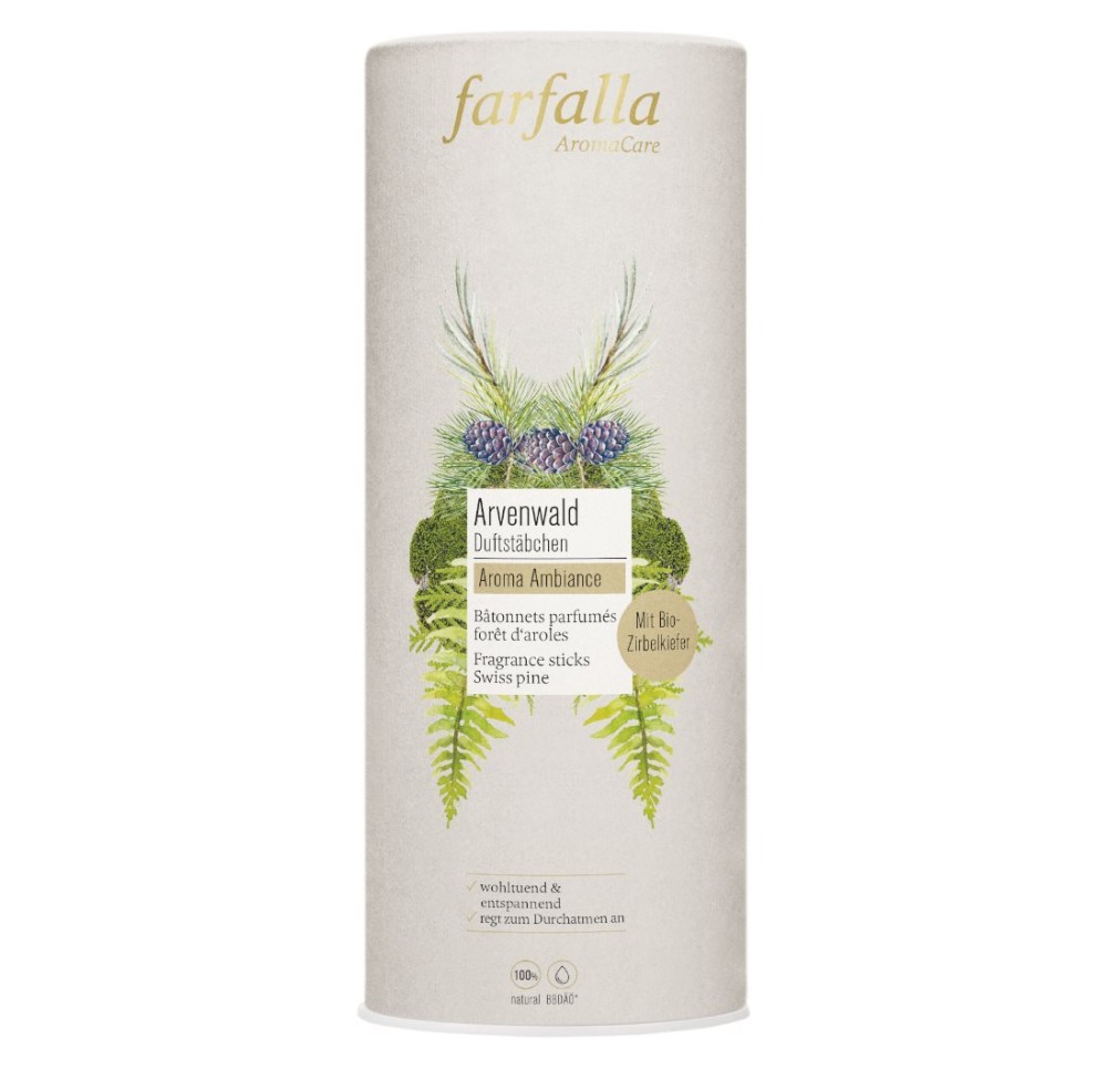 FARFALLA Bâtonnets parfumés forêt d'aroles 150 ml