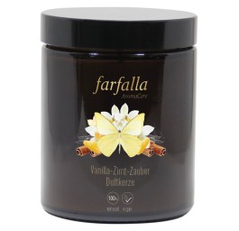 FARFALLA Bougie parfumée enchant vanille-cannelle