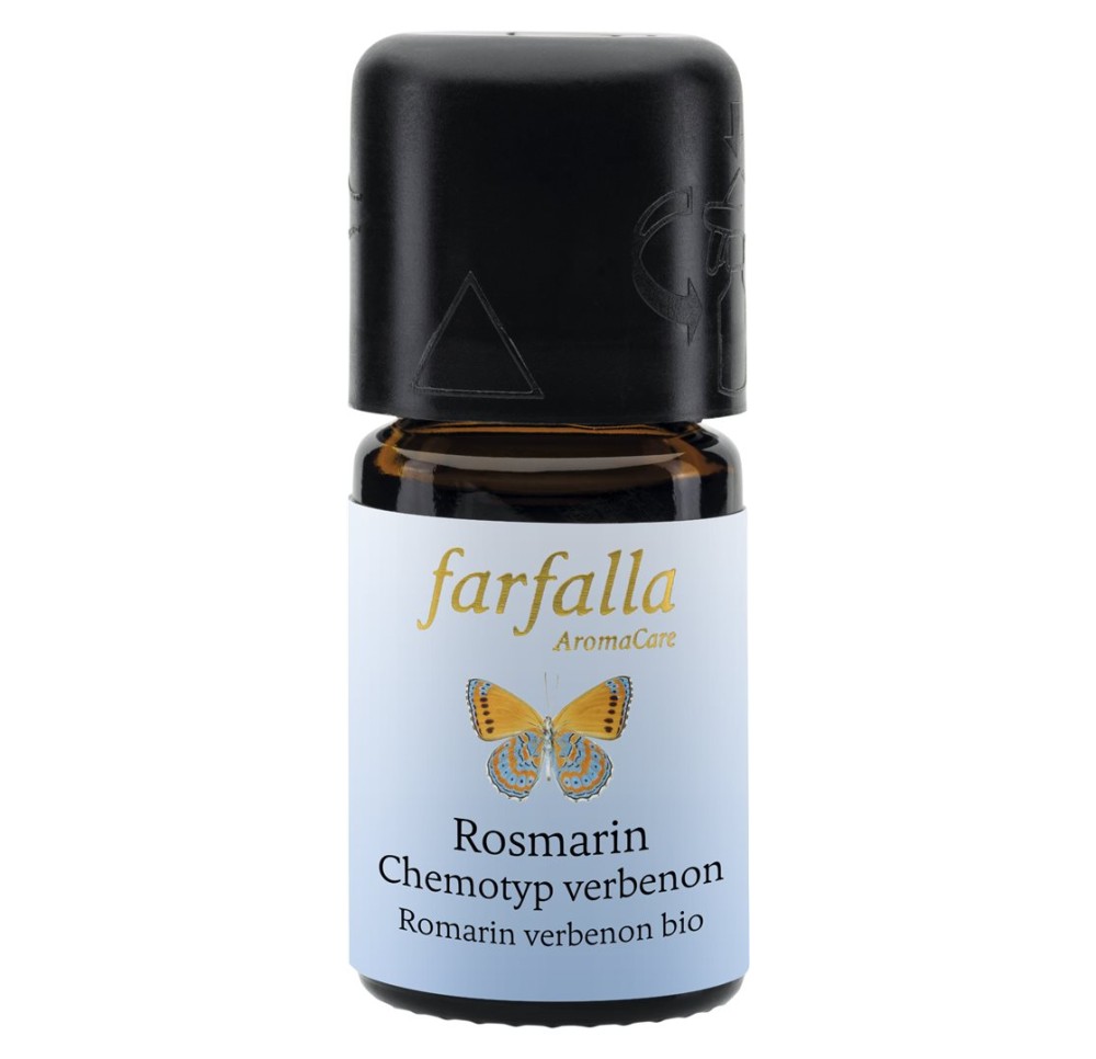 FARFALLA Romarin verb huil ess bio Gr Cru 5 ml