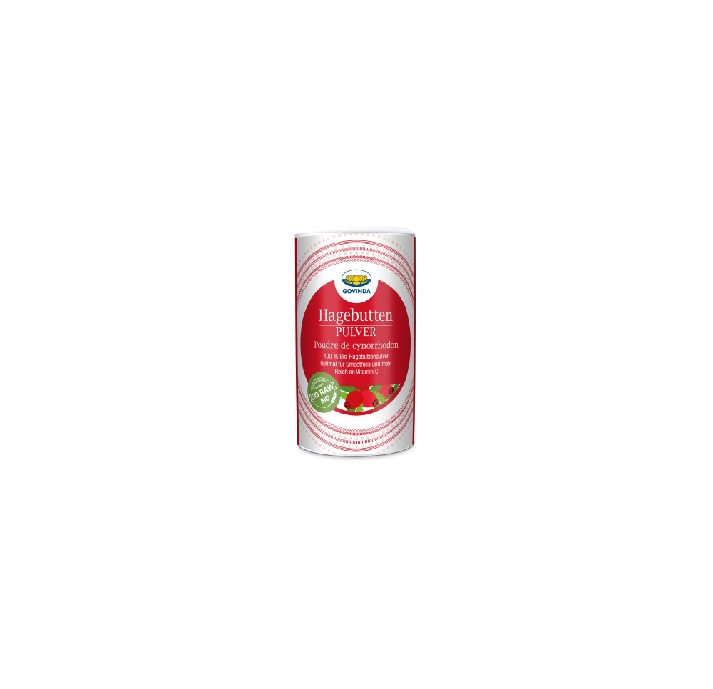 GOVINDA poudre de cynorrhodon bio bte 220 g GOVINDA poudre de cynorrhodon bio bte 220 g