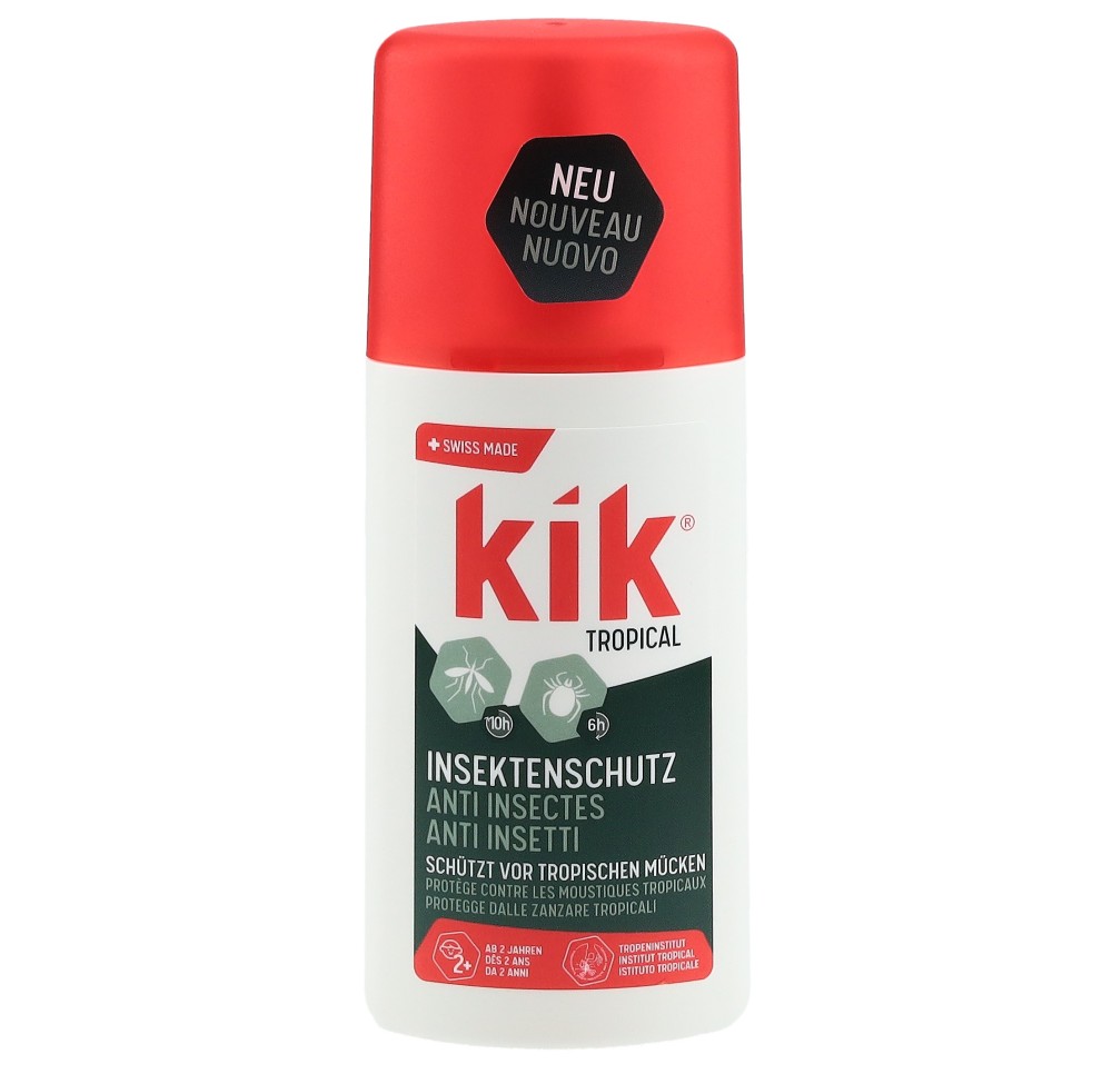 KIK TROPICAL anti insectes fl 100 ml