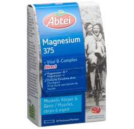 ABTEI Magnésium 375 + vital B-complex sach 20 pce