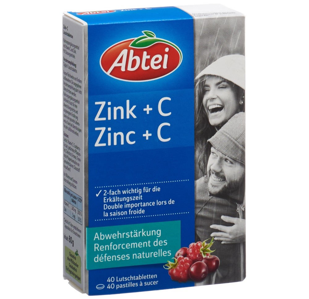 ABTEI Zinc + C cpr sucer 40 pce ABTEI Zinc + C cpr sucer 40 pce