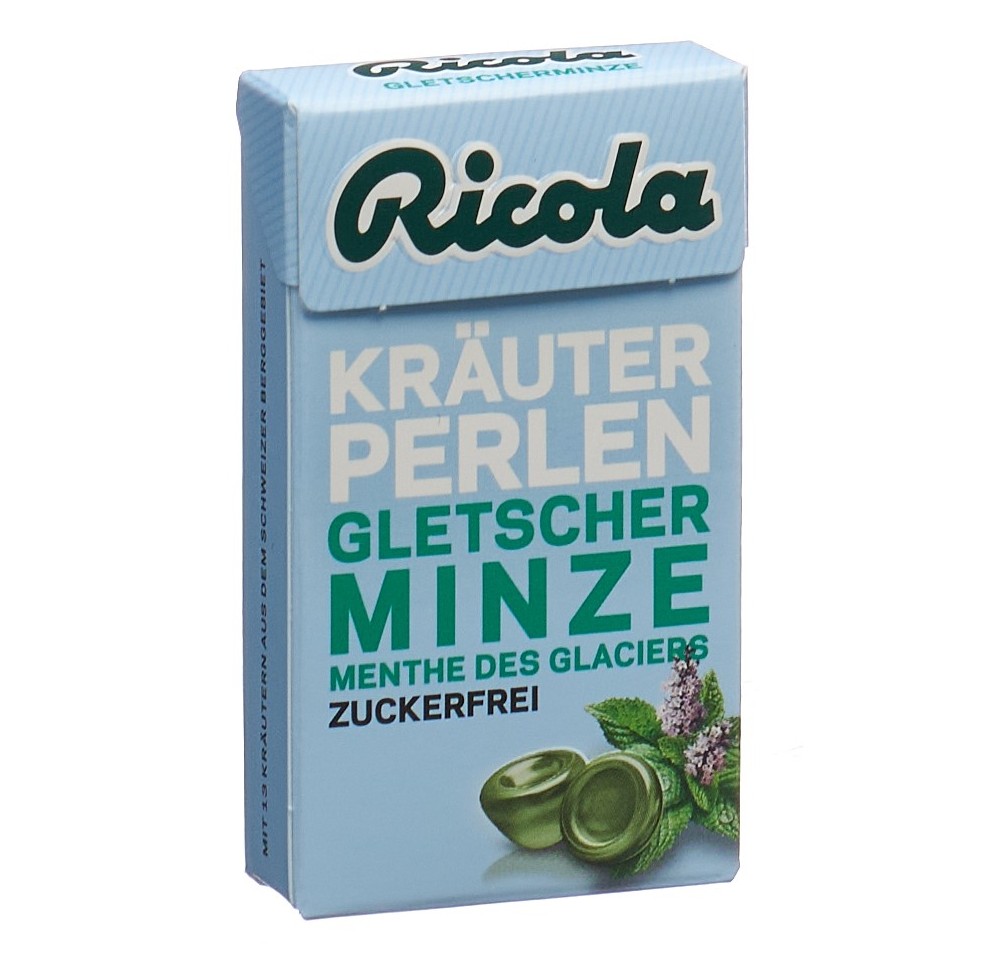 RICOLA Kräuter Perlen Menthe Glaciers ss box 25 g