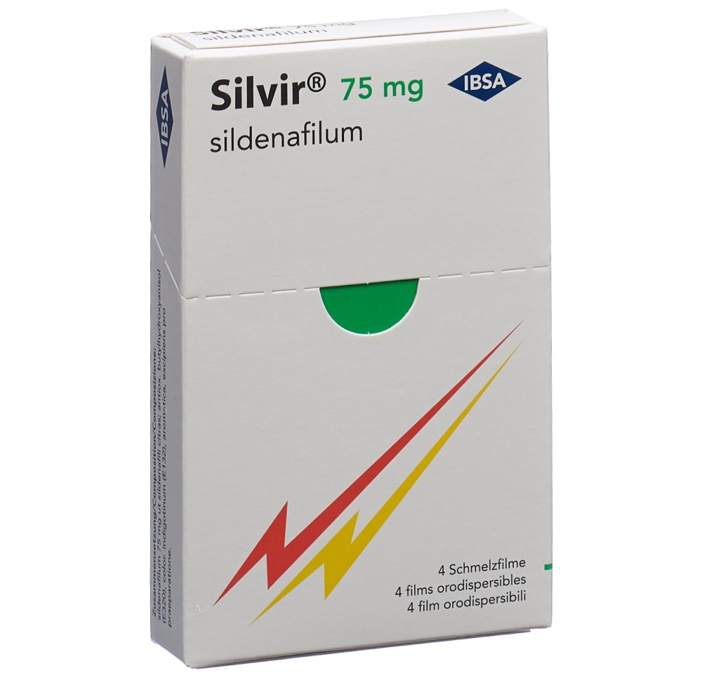 SILVIR film orodisp 75 mg 4 pce