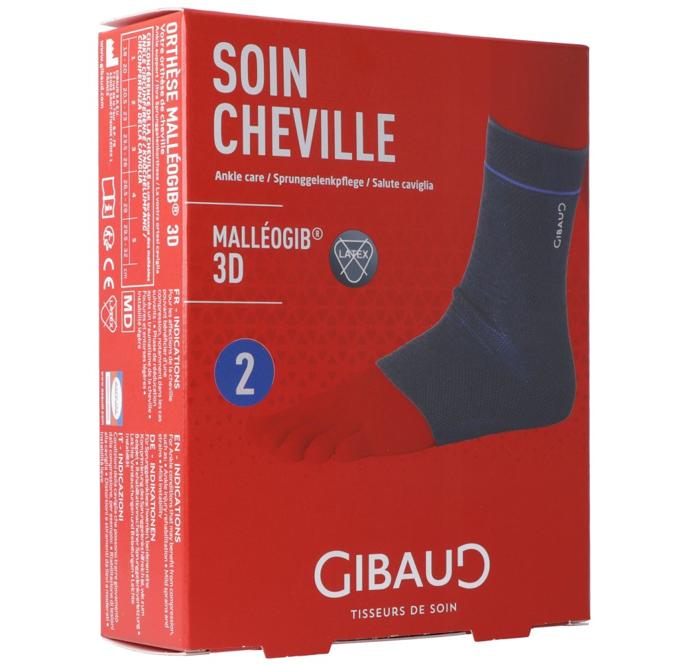 GIBAUD Malleogib 3D chevillère Gr2 20-23cm