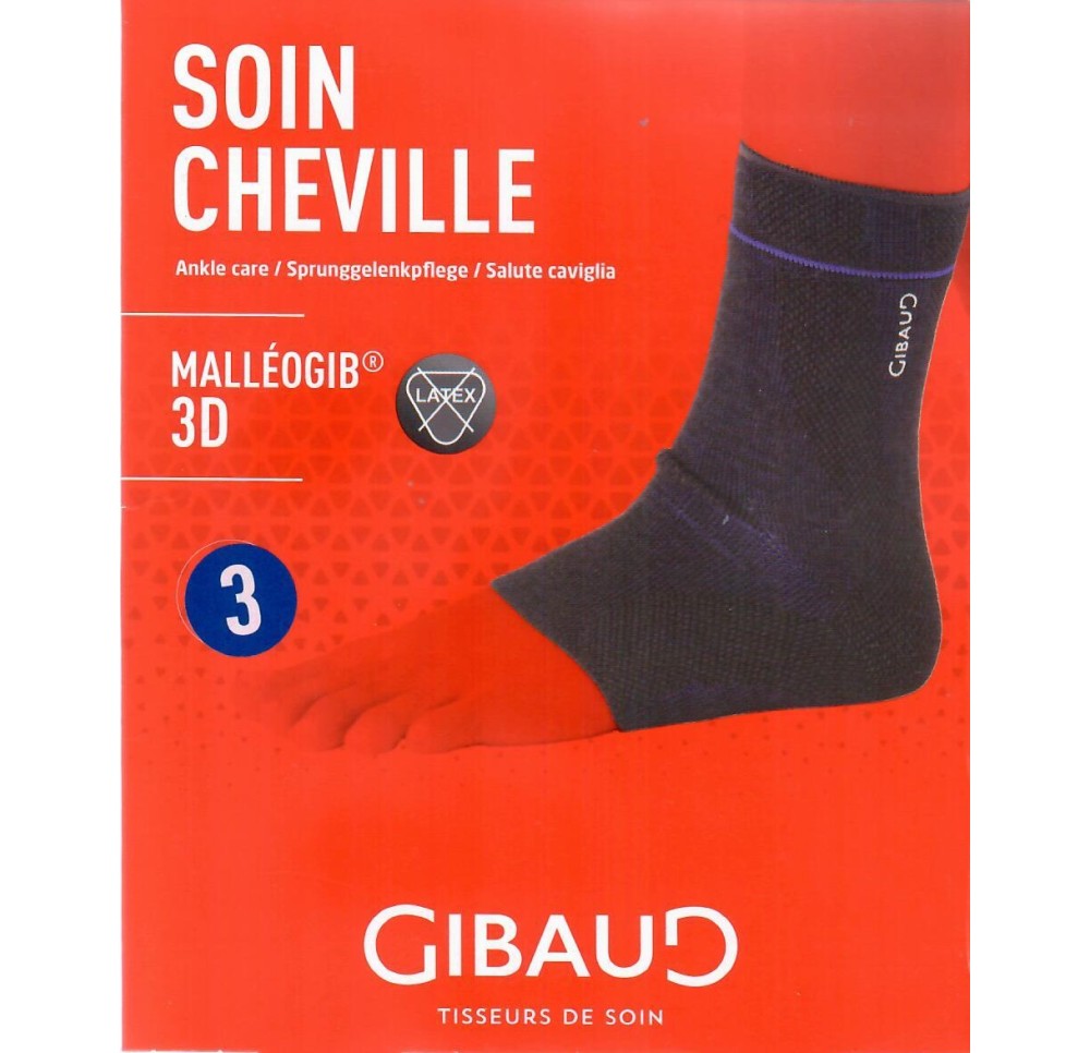 GIBAUD Malleogib 3D chevillère Gr3 23-26cm