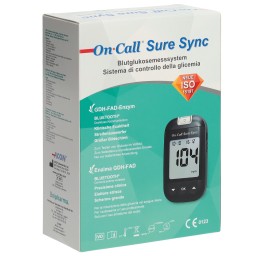 ON CALL Sure syst contrôle gluc sanguin