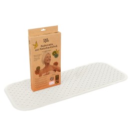 FAIR ZONE Tapis de bain 96x34cm blanc perle