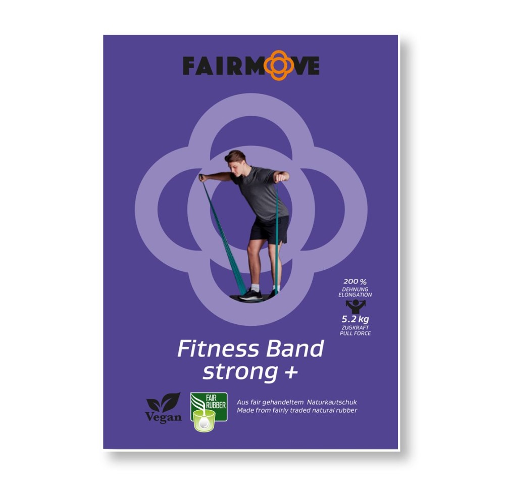 FAIR MOVE Fitness Band Strong Plus purple