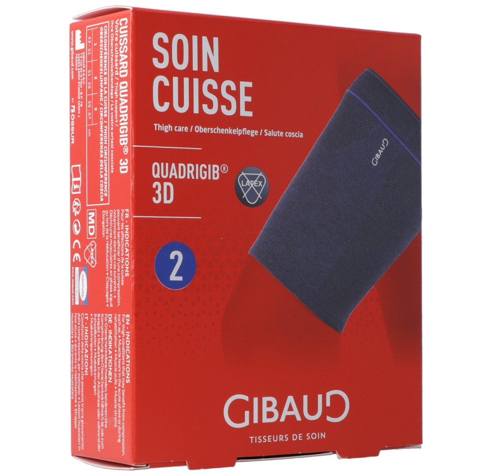 GIBAUD Quadrigib 3D cuissard Gr2 51-59cm