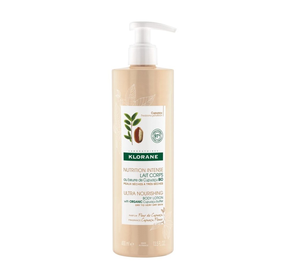KLORANE Lait corps Fleur de Cupuaçu 400 ml KLORANE Lait corps Fleur de Cupuaçu 400 ml