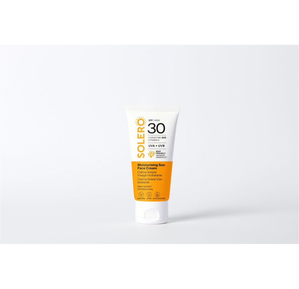 SOLERO crème solaire visage hydrat SPF30 50 ml