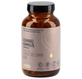 PHYTOMED Huile de cumin noir caps verre 200 pce