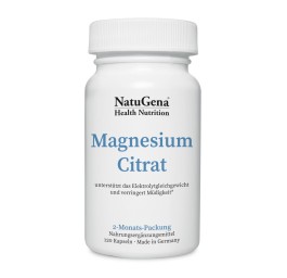 NATUGENA citrate de magnésium caps bte 120 pce