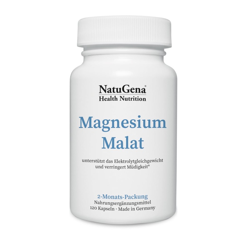 NATUGENA malate de magnésium caps bte 120 pce