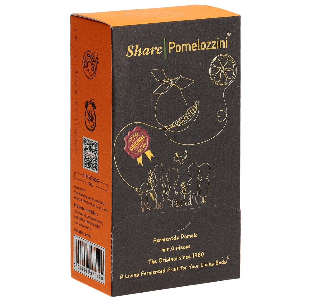 SHARE POMELOZZINI pomélo fermentée 4 pce