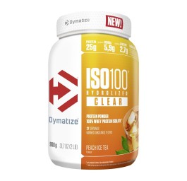 DYMATIZE Iso 100 Ice Tea Peach 900 g