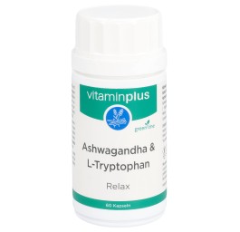 VITAMINPLUS Ashwagan&L-Tryptophan caps bte 60 pce