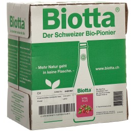 BIOTTA Vital Plus Airelles Rouges&Chanvre 6 x 5 dl