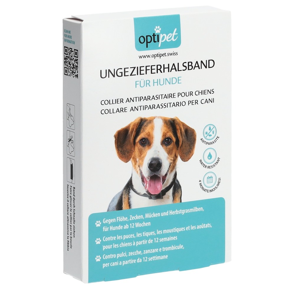 OPTIPET collier antiparasitaire chiens