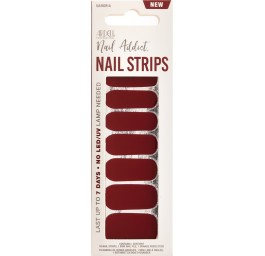 ARDELL Nail Addict Strips Sangria 16 pce