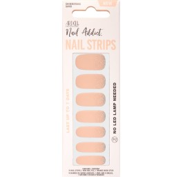 ARDELL Nail Addict Strips Shimmering Sand 16 pce