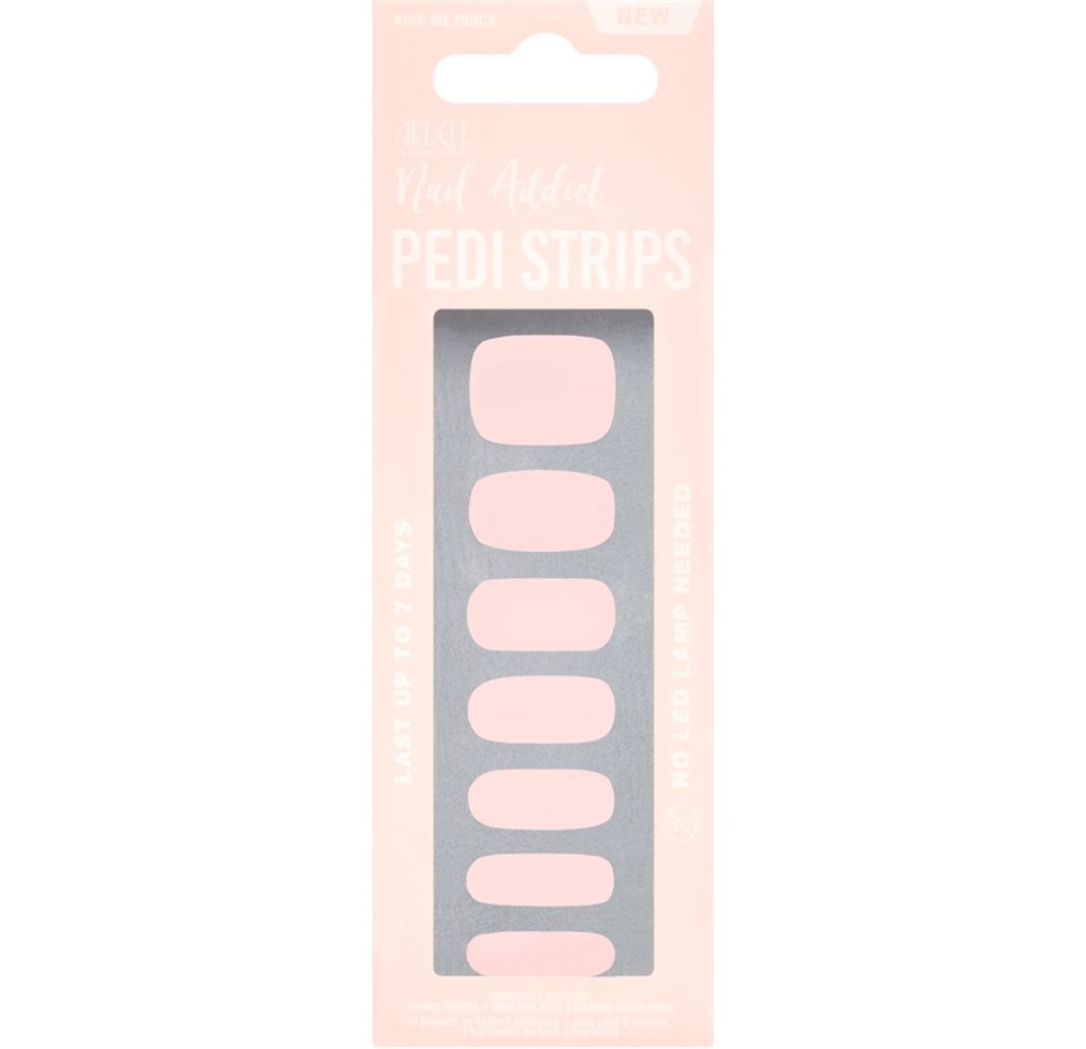 ARDELL Nail Addict Strips Ped Kiss me Quick 16 pce